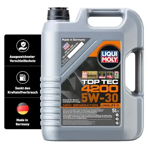 Motoröl LIQUI MOLY 3707 Top Tec 4200 5W-30 5 l