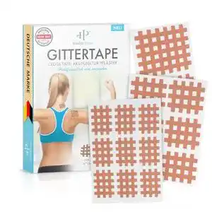 Schmerzpflaster Health Press Gittertape Cross Tape – Größe Typ
