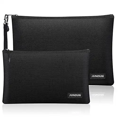 Feuerfeste Geldtasche JUNDUN Feuerfeste Tasche, Wasserdicht