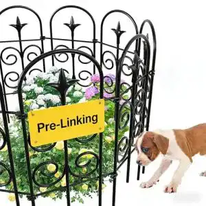 Steckzaun Amagabeli Garden Home Metall 81cm(H) x38cm(L)-7P