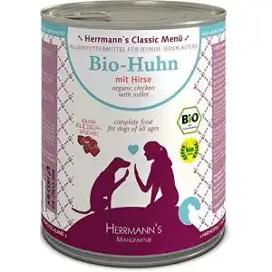 Hundefutter Herrmann’s Herrmanns Bio Huhn Menu 2, 6 x 800 g