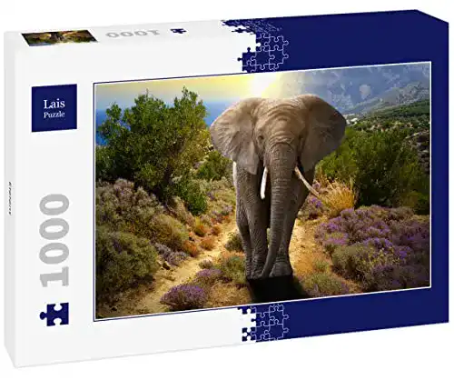 Puzzle Lais Puzzle Elefant 1000 Teile