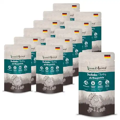 Venandi-Katzenfutter Venandi Animal, Truthahn, 12 x 125 g