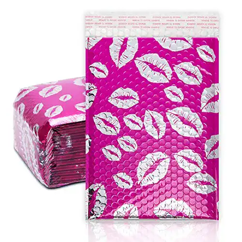 Luftpolsterumschlag TONESPAC 50 Stück 12x21cm Pink Lippen