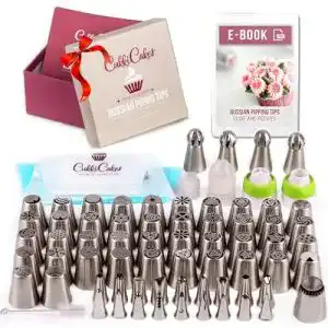 Spritzbeutel CukkiCakes 92 TLG Russische Spritztüllen Set