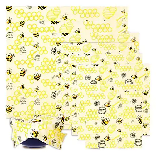 Bienenwachstuch BALFER Bienenwachs-Wraps 8er-Set