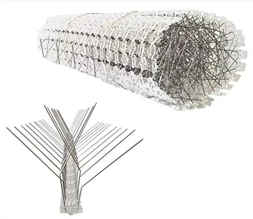 Vogelabwehr Vogelabwehrspike PP 04-40-X, 10 Meter Set