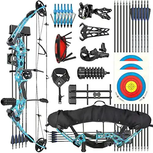 Compoundbogen ZSHJG Compound Bogen Set Bogenset