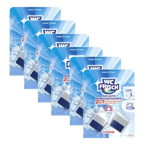 Die beste Spülkasten-Entkalker WC-Frisch WC FRISCH Duo-Aktiv, 6er Pack 2026 Test Bestseller Spülkasten-Entkalker WC-Frisch WC FRISCH Duo-Aktiv, 6er Pack
