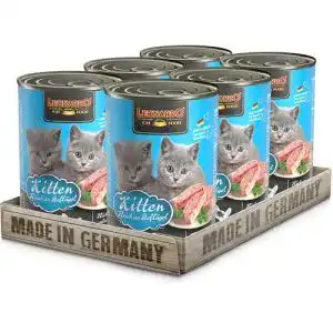 Leonardo-Nassfutter Leonardo 6x400g Kitten, getreidefrei