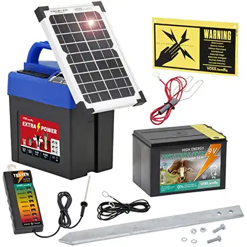 Solar-Weidezaungerät VOSS.farming Weidezaungerät 9V
