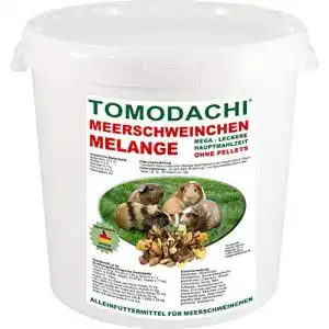 Meerschweinchenfutter Tomodachi, Nagerfutter pelletfrei, 1kg