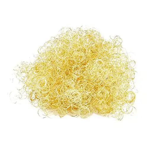 Engelshaar Lametta gelockt, gold