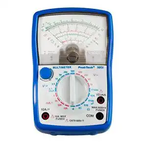 Peaktech-Multimeter PeakTech Analog Multimeter Cat III 600V