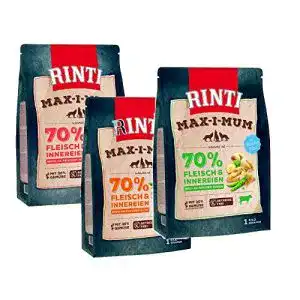 Rinti-Trockenfutter Zoolox RINTI Max-i-Mum GETREIDEFREI 3 x 1kg