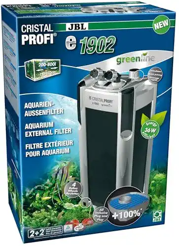 Außenfilter JBL für Aquarien von 200-800 Litern, CristalProfi e1902