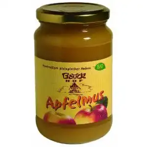 Apfelmus Bauckhof, 4er Pack (4 x 360 g) – Bio
