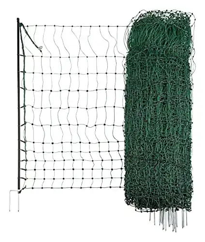 Geflügelnetz Kerbl, Doppelspitze, ohne Strom, versch. Größen