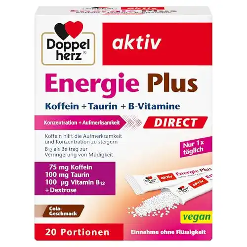 Die beste Nahrungsergänzungsmittel gegen Müdigkeit Doppelherz Energie 2026 Test Bestseller Nahrungsergänzungsmittel gegen Müdigkeit Doppelherz Energie