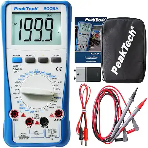 Peaktech-Multimeter PeakTech 2005 A Digital mit 2.000 Counts