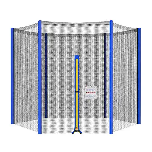 Trampolin-Netz NONMON Ersatznetz für 6 Stangen, reißfest