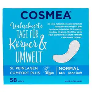 Cosmea-Slipeinlagen COSMEA Slipeinlagen, Normal ohne Duft, 5er Pack