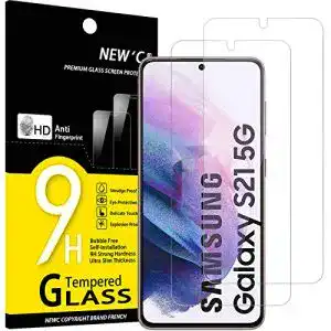 Samsung-Galaxy-S21-Panzerglas NEW’C 2 Stück, Schutzfolie