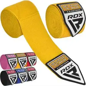 Boxbandagen RDX 4.5m Profi Boxen MMA Muay Thai, Elastisch