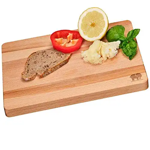 Schneidebrett (Holz) DEKOFANT Schneidebrett Holz Buche