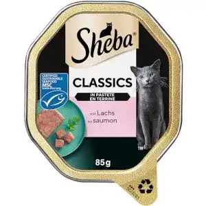 Sheba-Katzenfutter Sheba Classics in Pastete Lachs 22 x 85g