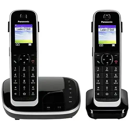 Die beste Schnurloses Telefon-Duo Panasonic KX-TGJ322GB Familien-Telefon 2026 Test Bestseller Schnurloses Telefon-Duo Panasonic KX-TGJ322GB Familien-Telefon