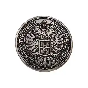 Trachtenknöpfe Hartmann-Knöpfe Knöpfe Silber glänzend