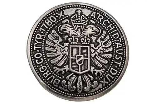 Trachtenknöpfe Hartmann-Knöpfe Knöpfe Silber glänzend
