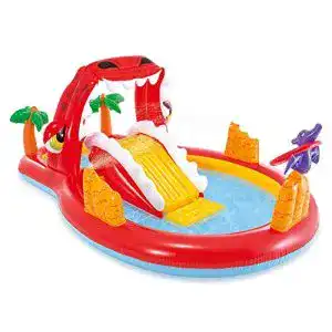 Planschbecken mit Rutsche Intex Happy Dino Play Center