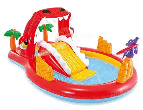 Die beste Planschbecken mit Rutsche Intex Happy Dino Play Center 2026 Test Bestseller Planschbecken mit Rutsche Intex Happy Dino Play Center