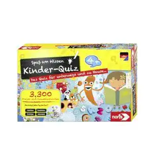 Quizspiele noris 606013595 Kinder-Quiz, der Familen-Spielspaß
