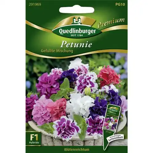 Petunien-Samen Quedlinburger Petunien, gefüllte Mischung