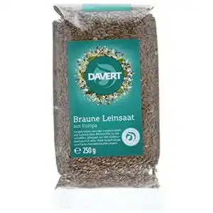 Leinsamen Davert, 8er Pack (8 x 250 g) – Bio