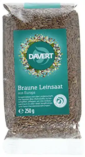 Die beste Leinsamen Davert, 8er Pack (8 x 250 g) - Bio 2026 Test Bestseller Leinsamen Davert, 8er Pack (8 x 250 g) – Bio