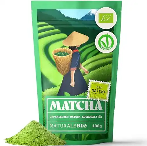 Matcha-Tee NaturaleBio Matcha Tee Pulver Bio – 100 GR. Original