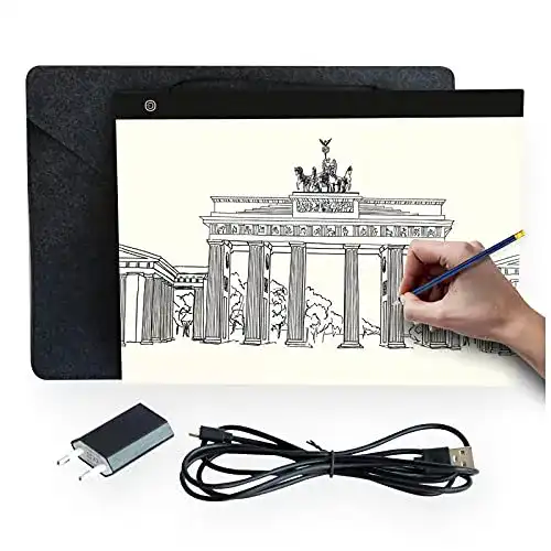 Leuchttisch A3 Sioco Professioneller Ultra Slim A3 LED Leuchttisch