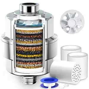 Duschfilter Rainsworth 20-Schichten mit Lüfterblättern, Duschkopf
