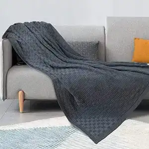 Sofadecke MYLUNE HOME Decke anthrazit Kuscheldecke