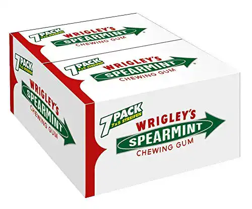 Kaugummi Wrigley’s Spearmint, Minz-Geschmack, 14x7x5 Streifen