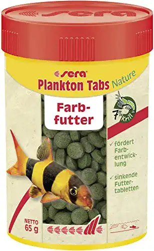 Die beste Plankton sera Tabs Nature 100 ml (65 g) sinkende Futtertabletten 2026 Test Bestseller Plankton sera Tabs Nature 100 ml (65 g) sinkende Futtertabletten