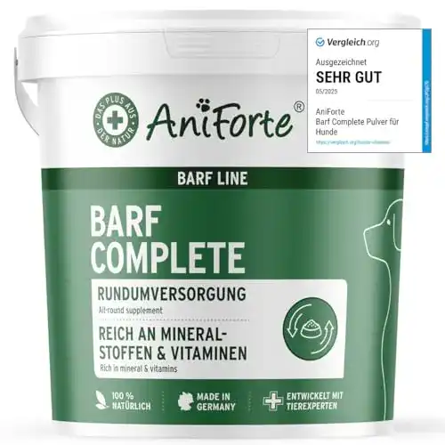 Hunde-Vitamine AniForte Barf Complete Pulver für Hunde 1kg