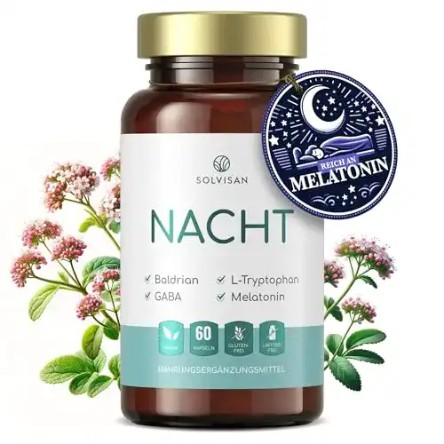 Melatonin-Kapseln SOLVISAN SCHLAF GUT schnell & hochdosiert