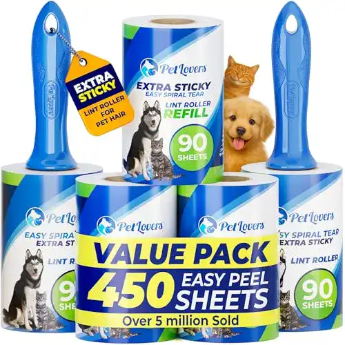 Fusselroller PetLovers Extra klebrige Fusselrolle Mega Value Set