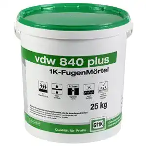 Pflasterfugenmörtel GftK VDW 840 Plus 1K Fugenmörtel, 25 kg