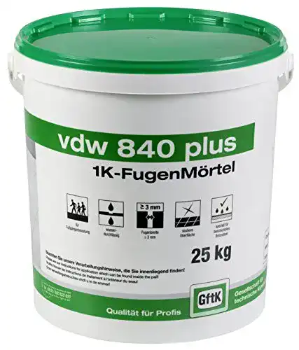 Pflasterfugenmörtel GftK VDW 840 Plus 1K Fugenmörtel, 25 kg
